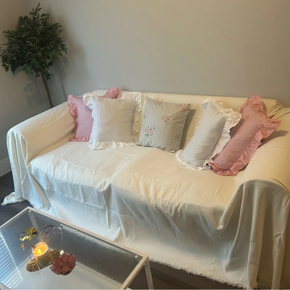 Cream Sofa Cover brand new